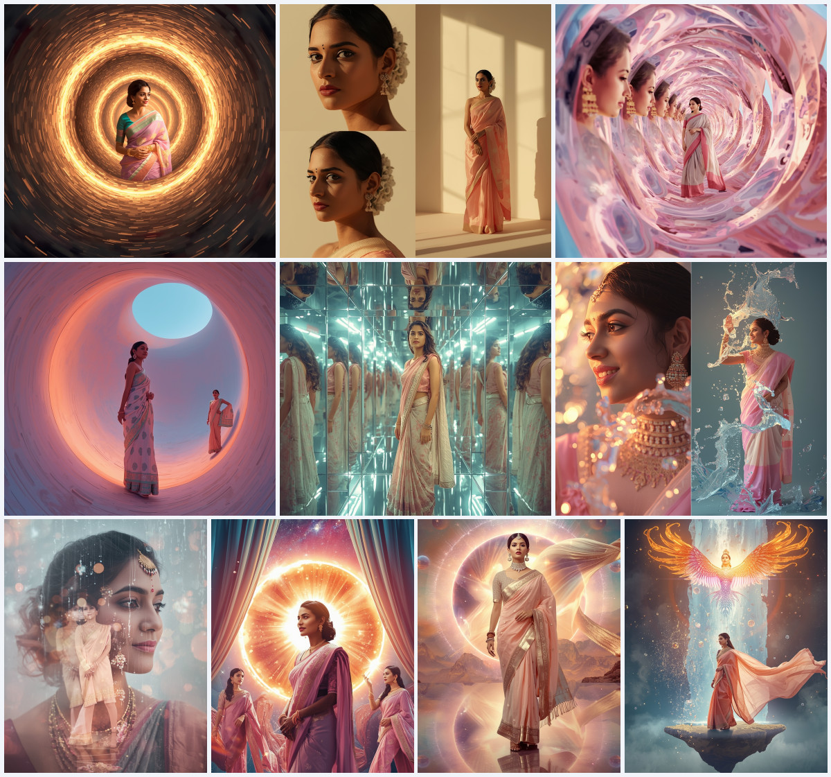 10+ Pure Mysore Silk Saree AI Prompts to Create Flawless Minimalist Festive Aesthetics - Main Thumbnail