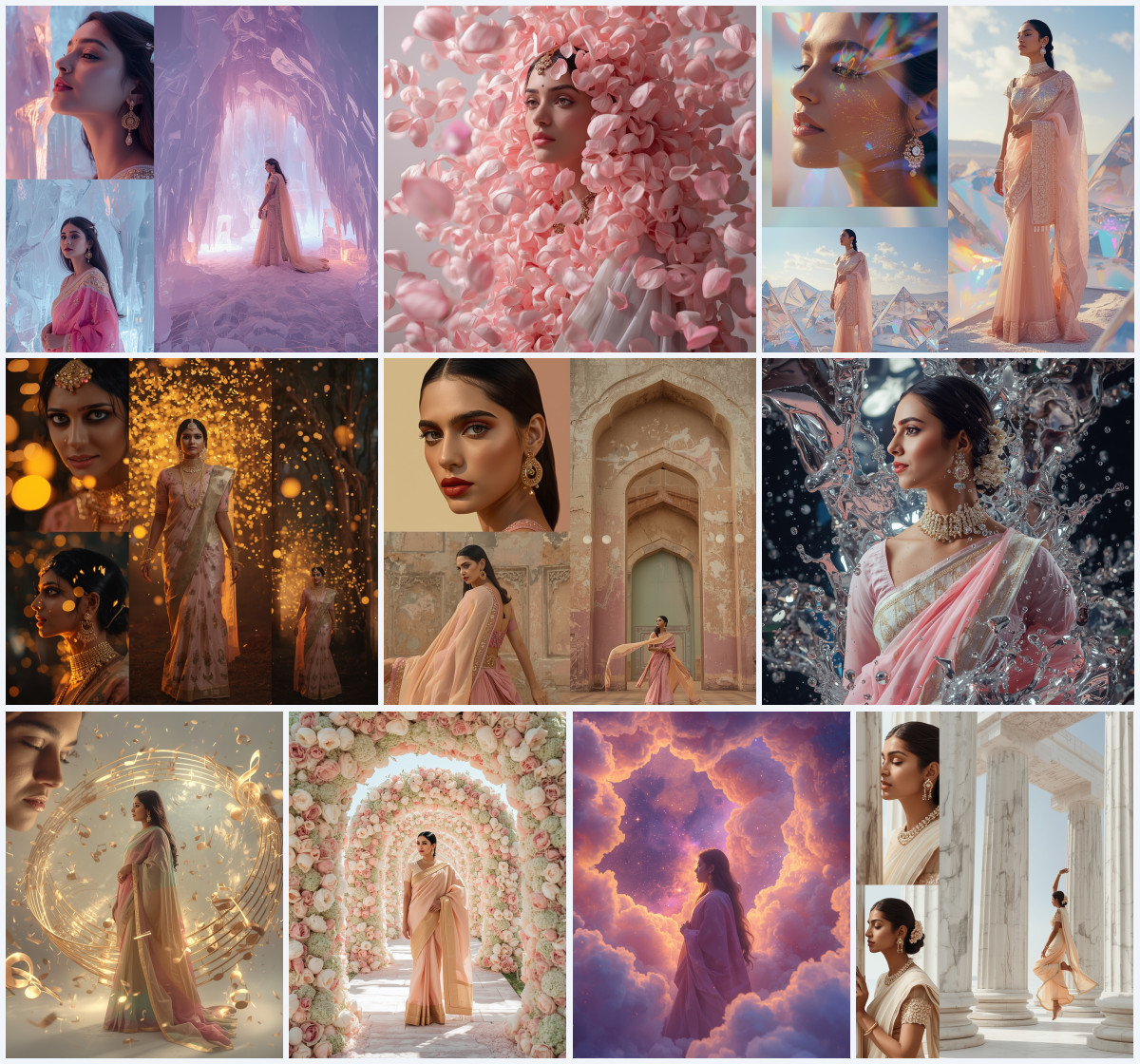 10+ Saree AI Prompts for Festival to Create Bright Ethnic Photos with Traditional and Vibrant Look - Main Thumbnail