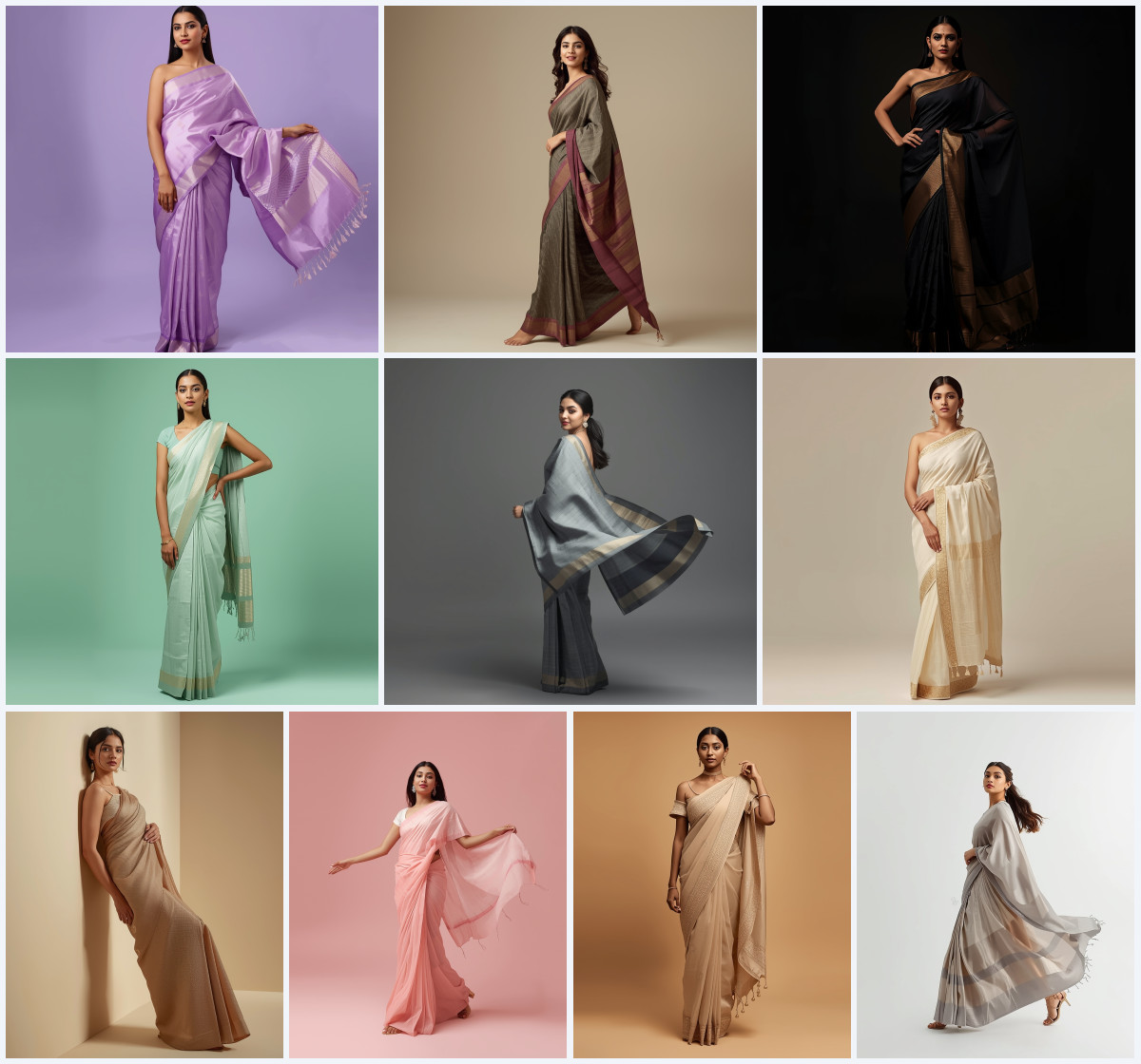 Top 10 Prompts for Saree Photography: Instagram Reels Ke Liye Aesthetic Looks | Modern Design Ai Prompt