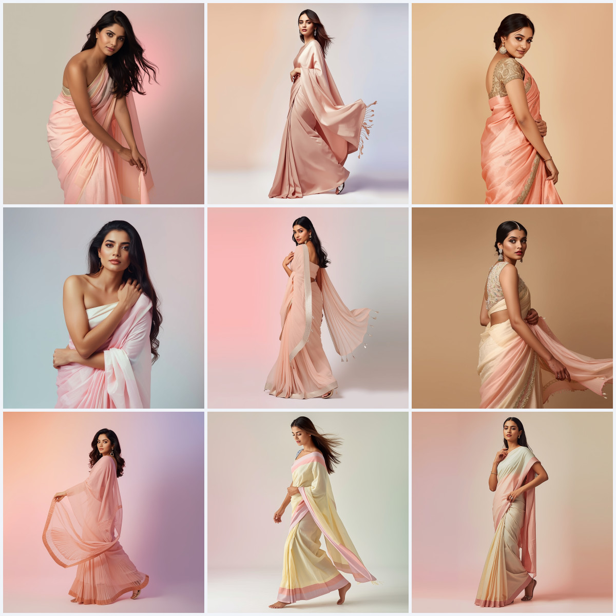 10 Viral Prompt For Trendy Festive Saree Outfits for Women with Modern Style and Clean Influencer Look (2026)