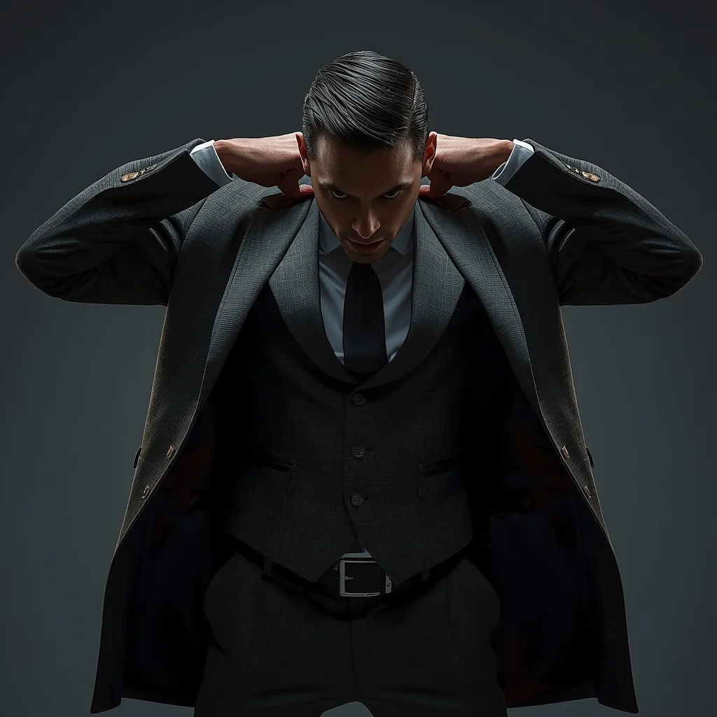 Full Body Shoulder Pull Back Snap Pose with Sudden Dominance Shift | Profile Picture Ai Prompt